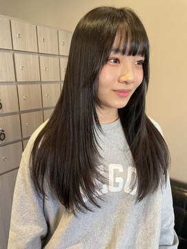 シン カフネ(Shin Kafune) レイヤーカット/フェイスレイヤー/ぱっつん前髪