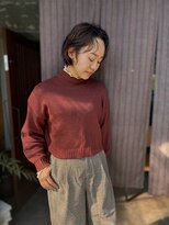 蓮ノトキ ナチュラルカールボブ