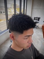 ストゥー(StueW.)&nbsp;メンズショート × フェードカット