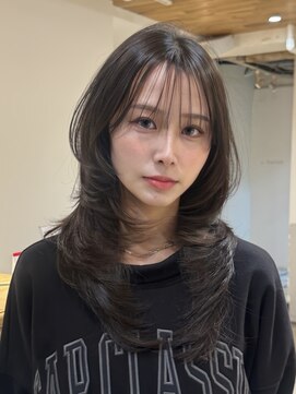 エイン(EYN) レイヤーカット ハッシュカット  似合わせカット 表参道 南青山