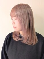 エンクス 天王町店(enx)&nbsp;着物ヘア/ダークアッシュ/ミディアムレイヤーカット/天王町HA23