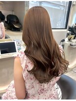 ロール 博多(Role)&nbsp;ベージュカラー/透明感カラー/レイヤーカット/韓国ヘア/顔周り