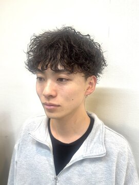 イロ メンズ 成田(iLo) 大人ニュアンスパーマ