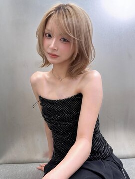 ソヨン 仙台落合店(SOYON) 《SOYON》ゆるふわミルクティーボブ