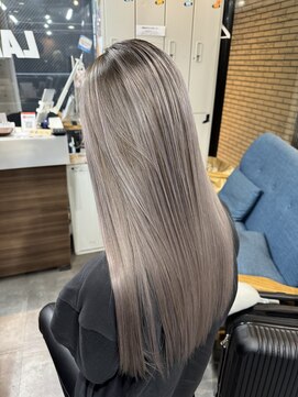 ラフ 難波店(LAFF) バレイヤージュ/シャドウルーツ/ハイライト/レイヤーカット