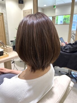 ジェービーヘア 稲毛(jb hair) レイヤーボブ/白髪ぼかし/くびれヘア