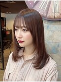 【四条烏丸】ショコラブラウン×ミディアムレイヤー