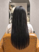 カム(Qome)&nbsp;長岡｜自然になじむエクステのロングヘア