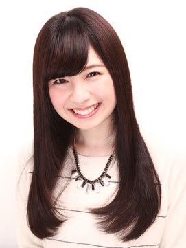 美容室ソラ 小岩店(sora) 清楚に女子アナテイストロングストレートｓｔｙｌｅ【小岩】