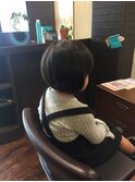 【JOUIR HAIR】キッズカット☆前下がりボブ