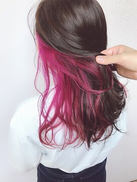 オーティティ(O-TETE) O-tete ピンク系インナーカラー