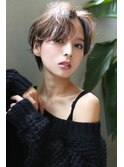 【Blanc/広島】耳かけ/外国人風カラー/ショートak2