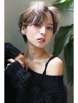 ブラン 広島本通(Blanc) 【Blanc/広島】耳かけ/外国人風カラー/ショートak2