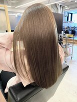 ブラン 梅田(Blanc) 【Blanc/梅田】ミルキーベージュ_くすみカラー_艶カラー