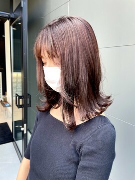 ルーミー(ROOMY) 顔周りレイヤー　パープルカラー