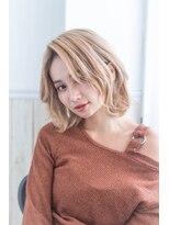 ベル 難波(Belle)&nbsp;ミディアムゆるウェーブスタイル