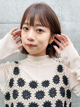 ミィ 浦和(mee) 【 mee. 】オオニシ　ボブ　ショート　前髪　イメチェン