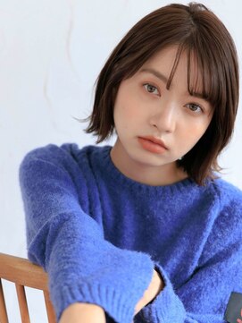 リトル ポルト 元町(little×PORTO) 外ハネヨシンモリボブスタイル