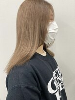 コト 福井大和田店(coto) 福井　大和田　アッシュベージュカラー　ハイトーン　髪質改善