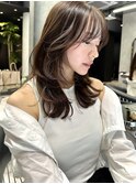 レイヤーカット フェイスレイヤー 韓国/20代30代40代50代