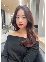 リッカ(LICCA)&nbsp;【LICCA NOE】ワンホン風ワインレッドカラー