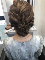 アトリエ(Atelier) お呼ばれヘアー アップスタイル