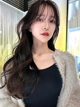 シティ(CITY) レイヤーカット カーテンバング 韓国ヘア