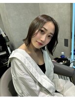 ニーナ ビューティーサロン(NINA Beauty Salon) ボブ × シークレットハイライト