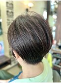 ブラッシングショート×上質白髪染め