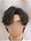 ツイストスパイラルパーマツイストパーマメンズマッシュパーマ