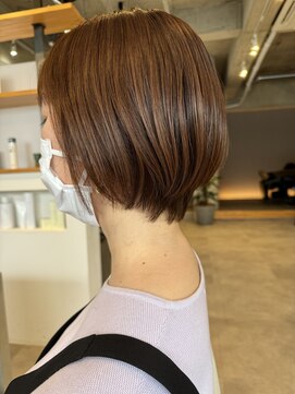 ローゼル(roselle) 大人の丸みショートボブ