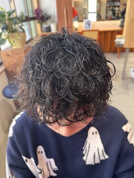 クリアバイフォレスト 流山おおたかの森(Clear by Forest.) 波巻きパーマツーブロックツイスパMIX無造作パーマ