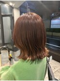 【トガシ】ブリーチなし　オレンジカラー