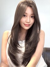 アールサロン アネックス 名駅(Rr SALON ANNEX) オリーブベージュ×髪質改善×レイヤーカット