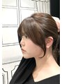エクラート セントラル 赤坂(ECLART CENTRAL)&nbsp;前髪・顔まわりは小顔に見える様にこだわってます。