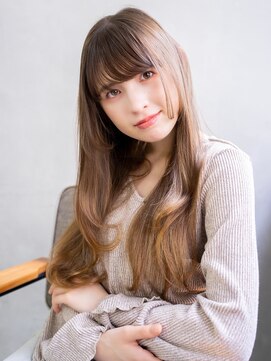 エイト ソル 博多筑紫口店(EIGHT sol) 大人可愛い20代30代/髪質改善/ブリ ーチ / レイヤーカット496