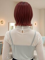 アビエブラン 若江岩田(abije blanc)&nbsp;レッドブラウン外ハネボブ【若江岩田】