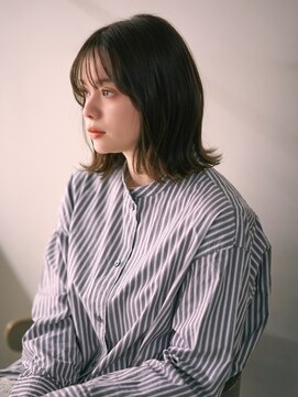 サーカス バイ ビュートリアム 青山(CIRCUS by BEAUTRIUM) 結べるボブ 外ハネボブ ミディアムボブ アレンジ 小顔 青山