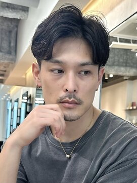 アビーファイブ(ABBEY 5) アップバングニュアンスパーマメンズパーマメンズパーマmen's