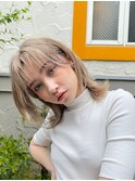 ホワイティーブロンド×ニュアンスウルフ
