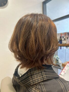 ヘア ルーナ バイ アプリーレ(hair lune by Aprire) 大人可愛いゆるふわくびれレイヤーカットボブ20代30代40代