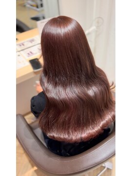 フレームプラス なんば駅前店(FRAME+) ◎ブリーチなし!チェリーレッド◎