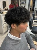 ・ニュアンスパーマスペインカールシャドウパーマメンズパーマ