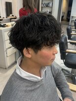 ゼスト パーク(ZEST PARK)&nbsp;・ニュアンスパーマスペインカールシャドウパーマメンズパーマ