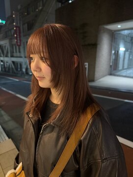 スタン 渋谷(Stam) ピンクブラウン【レイヤー/ピンクベージュ］