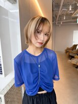 ハッチ(HACCH)&nbsp;前髪あり大人レイヤーボブ20代30代40代　HACCH