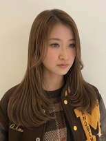 ブランコ 表参道(BLANCO)&nbsp;表参道/イメチェン/ピンクベージュ/アンブレラカラー/前髪