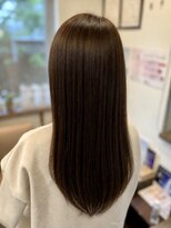 ナゴミ(NAGOMI) 艶感ロング×ピンクブラウン