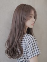 ジールサロン つくば本店 ほんのり ラベンダーベージュ 10代 20代 30代
