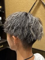 ヒロギンザ 大宮駅前店(HIRO GINZA)&nbsp;ホワイトメッシュツイストパーマ